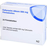 Cefuroxim Alkem 500 mg Filmtabletten, 24 st, Ascend GmbH