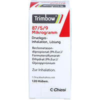 TRIMBOW 87 ug/5 ug/9 ug 120 Hub Druckgasinhalation, 1 Stk., Orifarm GmbH