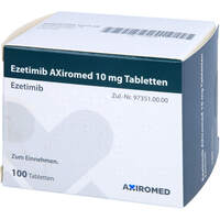 Ezetimib AXiromed 10 mg Tabletten, 100 st, Medical Valley Invest AB