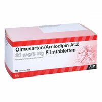Olmesartan/Amlodipin AbZ 20 mg/5 mg Filmtabletten, 98 Stk., Abz Pharma GmbH