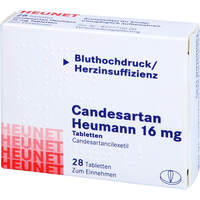 Candesartan Heumann 16 mg Tabletten HEUNET, 28 Stk., Heunet Pharma GmbH