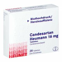 Candesartan Heumann 16 mg Tabletten HEUNET, 28 Stk., Heunet Pharma GmbH