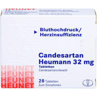 Candesartan Heumann 32 mg Tabletten HEUNET, 28 Stk., Heunet Pharma GmbH