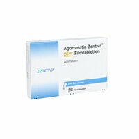 Agomelatin Zentiva 25 mg Filmtabletten, 28 Stk., Zentiva Pharma GmbH Agomelatin Zentiva 25 mg Filmtabletten, 28 Stk., Zentiva Pharma GmbH