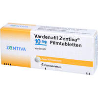 Vardenafil Zentiva 10 mg Filmtabletten, 4 Stk., Zentiva Pharma GmbH
