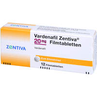 Vardenafil Zentiva 20 mg Filmtabletten, 12 st, Zentiva Pharma GmbH