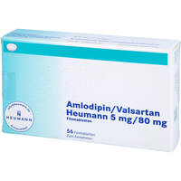 Amlodipin/Valsartan Heumann 5 mg/80 mg FTA, 56 st, Heumann Pharma GmbH & Co. Generica KG