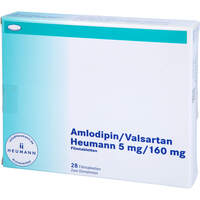Amlodipin/Valsartan Heumann 5 mg/160 mg FTA, 28 st, Heumann Pharma GmbH & Co. Generica KG