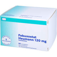 Febuxostat Heumann 120 mg Filmtabletten, 84 Stk., Heumann Pharma GmbH & Co. Generica KG