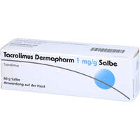 Tacrolimus Dermapharm 1 mg/g Salbe, 60 g, Dermapharm AG