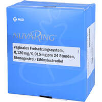NuvaRing vag.Freisetz.Sy.0.120/0.015mg/24h m.Appl., 3 st, Emra-Med Arzneimittel GmbH