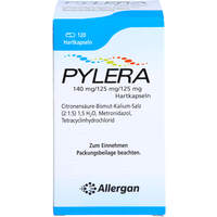 Pylera 140mg/125mg/125mg Hartkapseln, 120 st, Allomedic GmbH