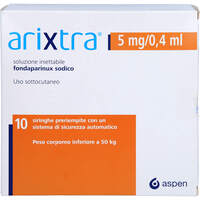 Arixtra 5 mg/0.4 ml Injektionslösung Fertigspritze, 10x0.4 ml, kohlpharma GmbH