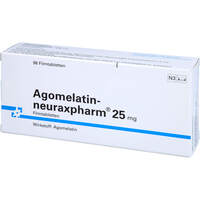 Agomelatin-neuraxpharm 25 mg Filmtabletten, 98 Stk., neuraxpharm Arzneimittel GmbH