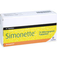 Simonette 75 Mikrogramm Tabletten, 84 Stk., Exeltis Germany GmbH