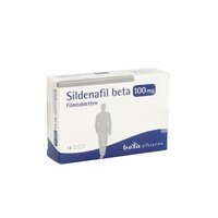 Sildenafil beta 100 mg Filmtabletten, 12 st, betapharm Arzneimittel GmbH