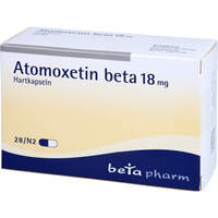 Atomoxetin beta 18 mg Hartkapseln, 28 st, betapharm Arzneimittel GmbH