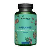 Vegavero D-Mannose + Cranb + Biotin + Zink Kapseln, 120 st, Vanatari International GmbH