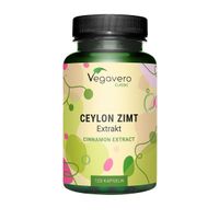 Vegavero Zimt-Ceylon Kapseln, 120 st, Vanatari International GmbH