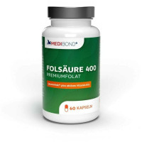 FOLS&Auml;URE 400 PREMIUMFOLAT, 60 st, MEDIBOND Healthcare GmbH
