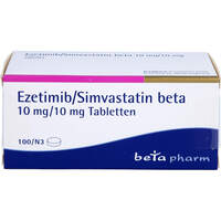Ezetimib/Simvastatin beta 10 mg/10 mg Tabletten, 100 Stk., betapharm Arzneimittel GmbH