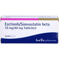 Ezetimib/Simvastatin beta 10 mg/40 mg Tabletten, 30 Stk., betapharm Arzneimittel GmbH