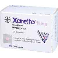 Xarelto 10 mg Filmtabletten, 98 Stk., kohlpharma GmbH