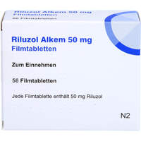 Riluzol Alkem 50 mg Filmtabletten, 56 Stk., Ascend GmbH
