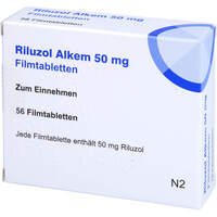 Riluzol Alkem 50 mg Filmtabletten, 56 Stk., Ascend GmbH