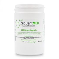 ZeoBent MED 600 Detox-Kapseln, 600 st, ZeoBent Handels GmbH