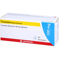 Trazodon Glenmark 100 mg Tabletten, 50 st, Glenmark Arzneimittel GmbH