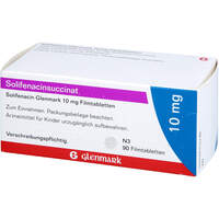 Solifenacin Glenmark 10 mg Filmtabletten, 90 st, Glenmark Arzneimittel GmbH