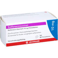 Solifenacin Glenmark 10 mg Filmtabletten, 90 st, Glenmark Arzneimittel GmbH