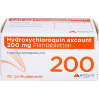 Hydroxychloroquin axcount 200 mg Filmtabletten, 100 st, Axcount Generika GmbH