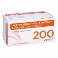 Hydroxychloroquin axcount 200 mg Filmtabletten, 100 st, Axcount Generika GmbH