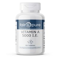 Vitamin A 5000 I.E., 180 st, Somatem GmbH