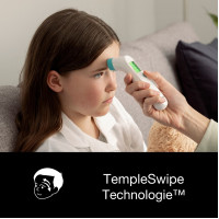 BRAUN TempleSwipe Stirn-Thermometer, 1 st, Kaz Europe Sa