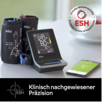 BRAUN ExactFit 5 Connect Oberarm-Blutdruckmessger., 1 st, Kaz Europe Sa