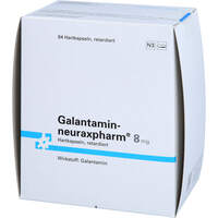 Galantamin-neuraxpharm 8 mg Hartkapseln retardiert, 84 st, neuraxpharm Arzneimittel GmbH
