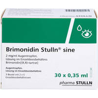 Brimonidin Stulln sine 2mg/ml Augentropfen, 30x0.35 ml, Pharma Stulln GmbH