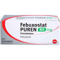 Febuxostat PUREN 80 mg Filmtabletten, 84 st, PUREN Pharma GmbH & Co. KG