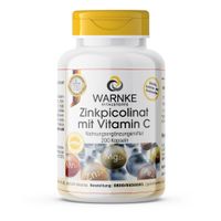 Zinkpicolinat mit Vitamin C, 200 st, Warnke Vitalstoffe GmbH