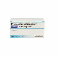 PREGABALIN ratiopharm 150 mg Hartkapseln, 100 st, Bb Farma S.R.L.