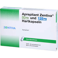 Aprepitant Zentiva 80 mg und 125 mg Hartkapseln, 3 st, Zentiva Pharma GmbH