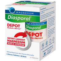 MAGNESIUM DIASPORAL DEPOT Muskel und Nerven Tabl., 30 st, Protina Pharmazeutische GmbH