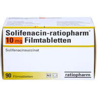 Solifenacin-ratiopharm 10 mg Filmtabletten, 90 Stk., ratiopharm GmbH