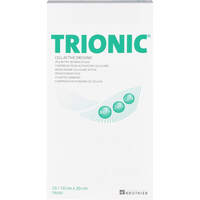 TRIONIC Wundauflage 10x20 cm, 10 st, MFG Handel GmbH