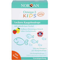NORSAN Omega-3 Kids Jelly 120er Vorratspackung, 120 st, NORSAN GmbH