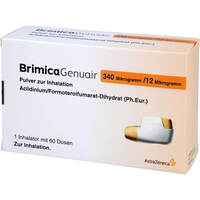 Brimica Genuair 340ug/12ug Plv.z.Inhalation 60 ED, 1 Stk., Emra-Med Arzneimittel GmbH