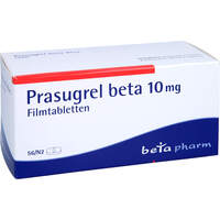 Prasugrel beta 10 mg Filmtabletten, 56 Stk., betapharm Arzneimittel GmbH